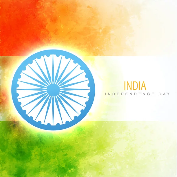 Vecteur de drapeau indien — Image vectorielle