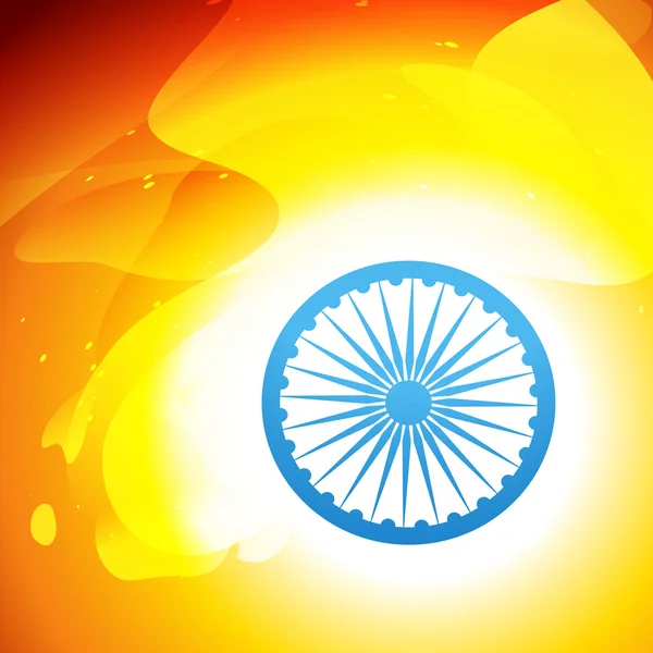 Drapeau indien design — Image vectorielle
