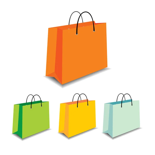 Shoping vector bag — Stock Vector