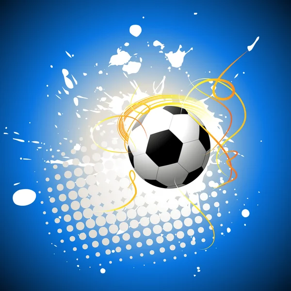 Football art vectoriel — Image vectorielle
