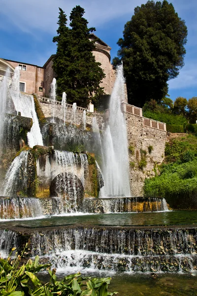 Villa d'Este - Tivoli — Stockfoto
