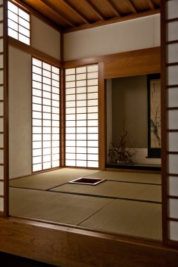 Japanese room clipart