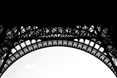 Eiffel Tower detail clipart