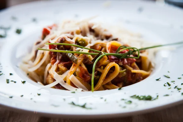 Italian Pasta - Fettuccine — Stock Photo, Image