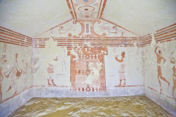 stock image Etruscan tomb