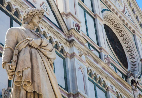 Estátua de Dante Fotos De Bancos De Imagens Sem Royalties