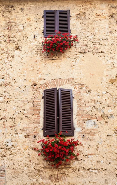 stock image Windows in Tuscany
