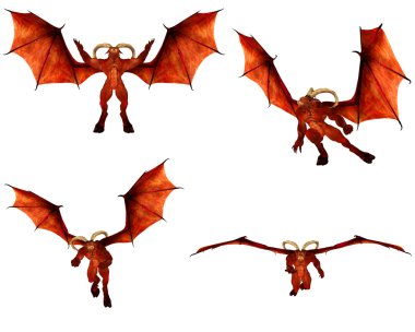 Red Demon Pack clipart