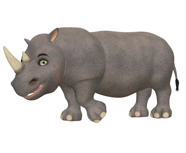 Feliz rinoceronte —  Fotos de Stock