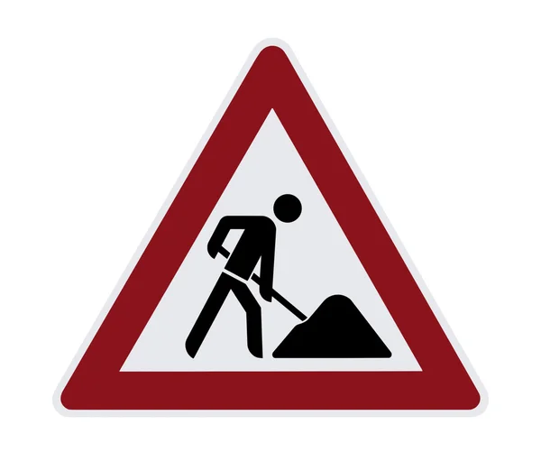 Construction Sign — Stock Photo, Image