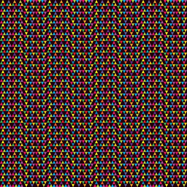 Färgade triangel seamless mönster — Stockfoto