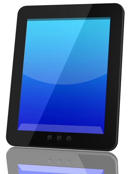 Simpel tablet computer - Stock-foto
