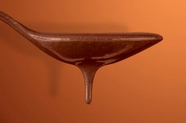 Chocolate dripping — Stock Photo, Image