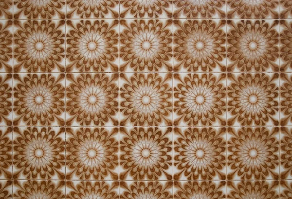 Vintage spanish style ceramic tiles — Stock Photo, Image