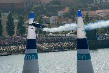 Michael goulian (ABD) red bull air Race 2009, porto, Portekiz