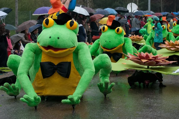 stock image Carnaval de Ovar, Portugal