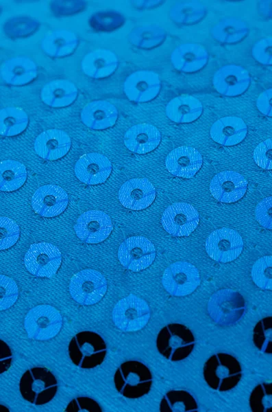 Blue paillette background — Stock Photo, Image