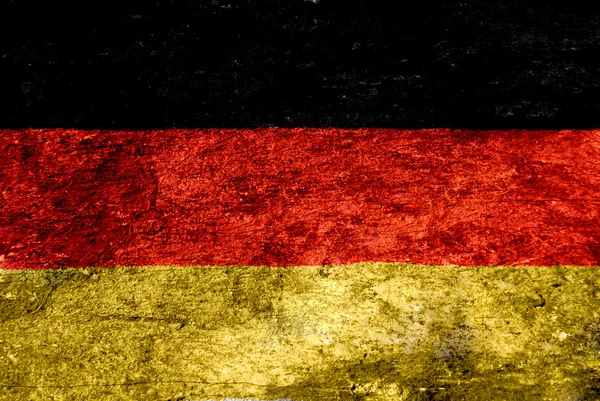 Almanya grunge bayrak — Stok fotoğraf