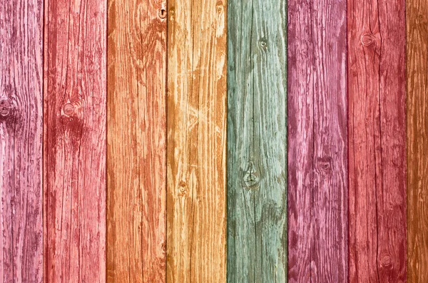 Color wooden wall — Stock Photo, Image