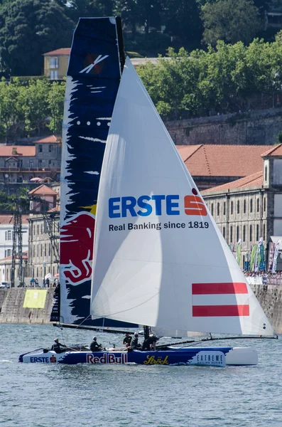 La Red Bull Sailing Team partecipa alle Extreme Sailing Series — Foto Stock