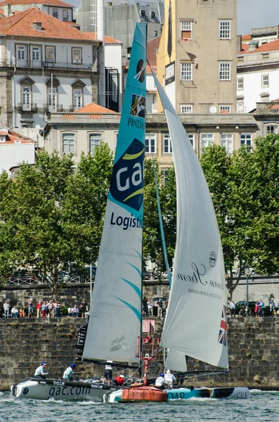 GAC Pindar compete in the Extreme Sailing Series — Stock Photo, Image