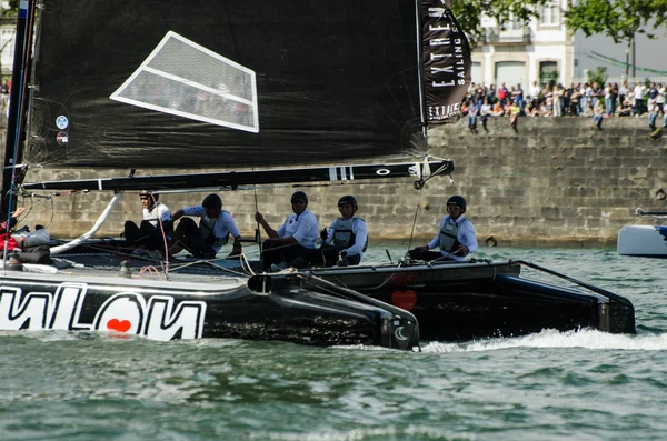 ZouLou compete in the Extreme Sailing Series — Stock Photo, Image