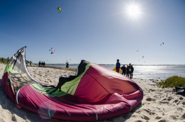 20 Portekizli Milli kitesurf Şampiyonası katılımcıları