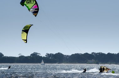 20 Portekizli Milli kitesurf Şampiyonası katılımcıları