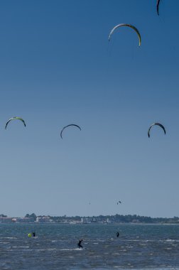 20 Portekizli Milli kitesurf Şampiyonası katılımcıları