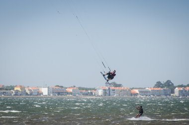 20 Portekizli Milli kitesurf Şampiyonası katılımcıları