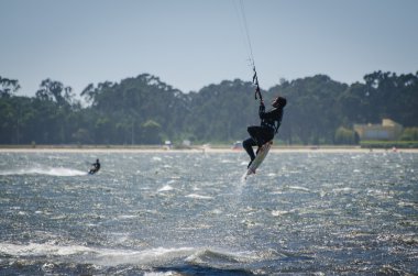 20 Portekizli Milli kitesurf Şampiyonası katılımcıları