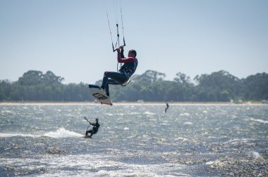 20 Portekizli Milli kitesurf Şampiyonası katılımcıları