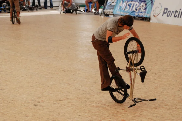 Alexis Desolneux in the Flatland Field Control'07 — Stock Photo, Image