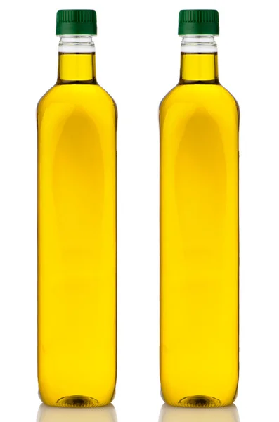 Olijfolie flessen — Stockfoto