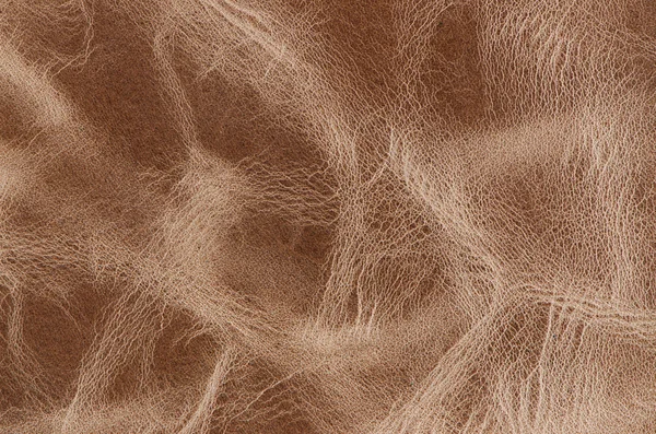 Brown old weathered leather — Stock Photo, Image