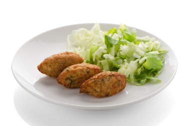 Cod fritters clipart