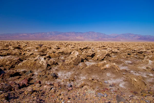 Devils Golf Course Death Valley California — Stock Photo, Image