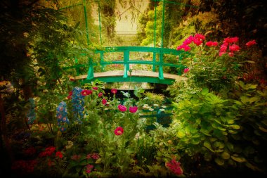 Monets Garden clipart