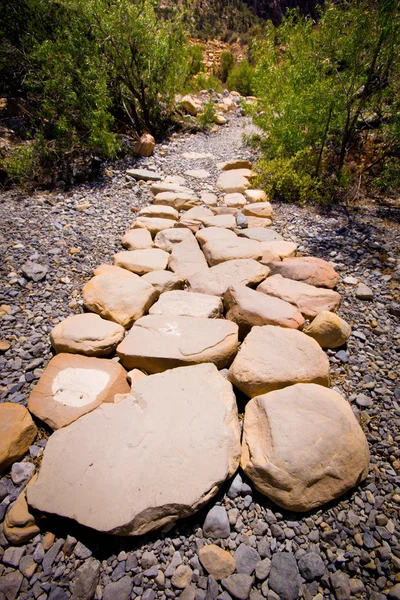 Kamienna ścieżka — Zdjęcie stockowe