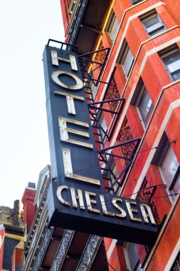 Chelsea Hotel New York clipart