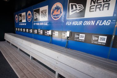 NY Mets Dugout clipart