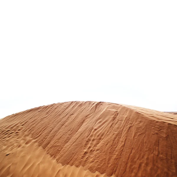 사막 조 경에서 모래 언덕 — 스톡 사진