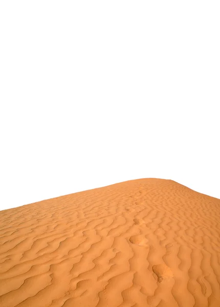 Areia isolada — Fotografia de Stock