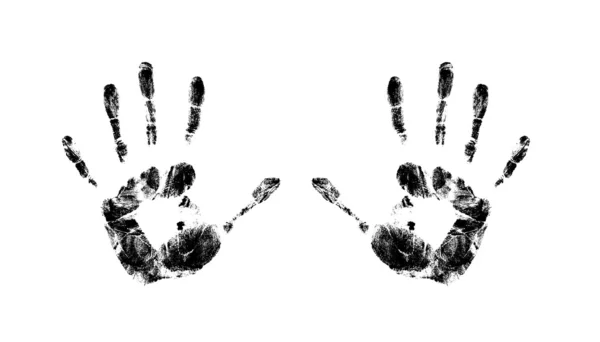 Impronte delle mani — Foto Stock