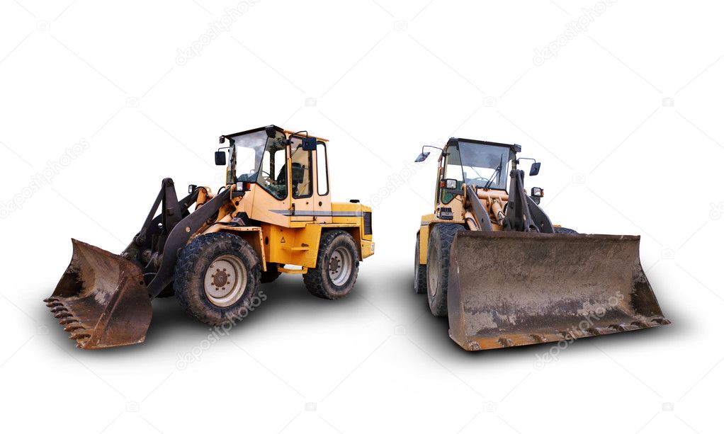 Industrial construction vehicles