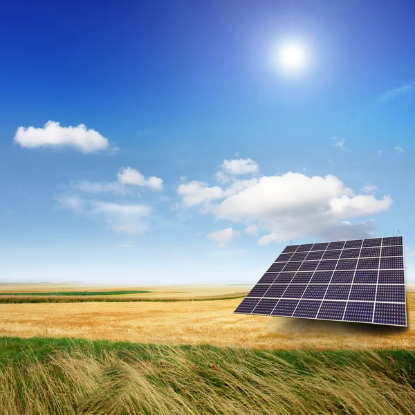 태양 열 발전기 — 스톡 사진