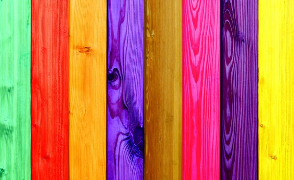 Kleurrijke hout — Stockfoto