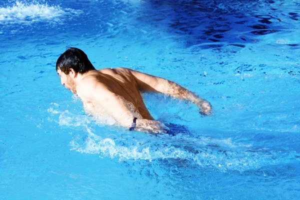 Nadador elétrico — Fotografia de Stock