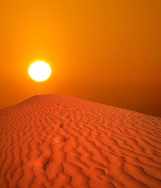 Sahara günbatımı