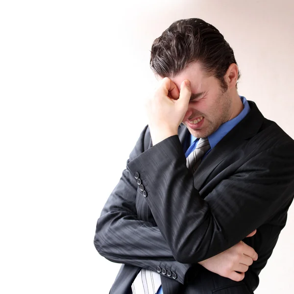 stock image Businessman thinking